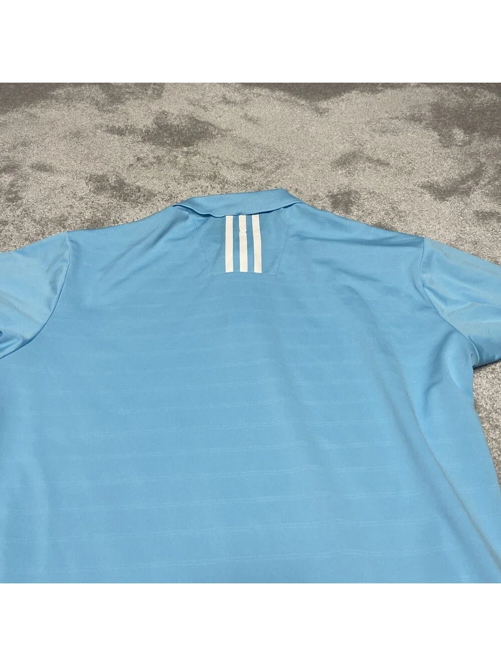 mens adidas golf polo large